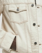 AMI Paris CLASSIC AMI PARIS TRUCKER JACKET White Mens Denim Jacket