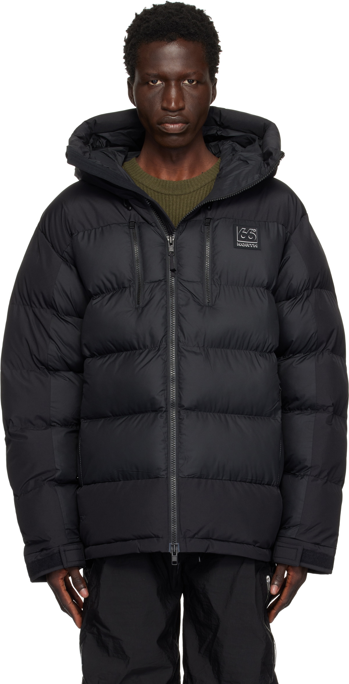 66°North Black Drangar Puffer Jacket