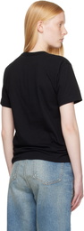 COMME des GARÇONS PLAY Black Men's Fit Red Heart T-shirt