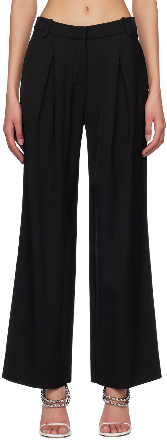 CO Black Pleated Trousers