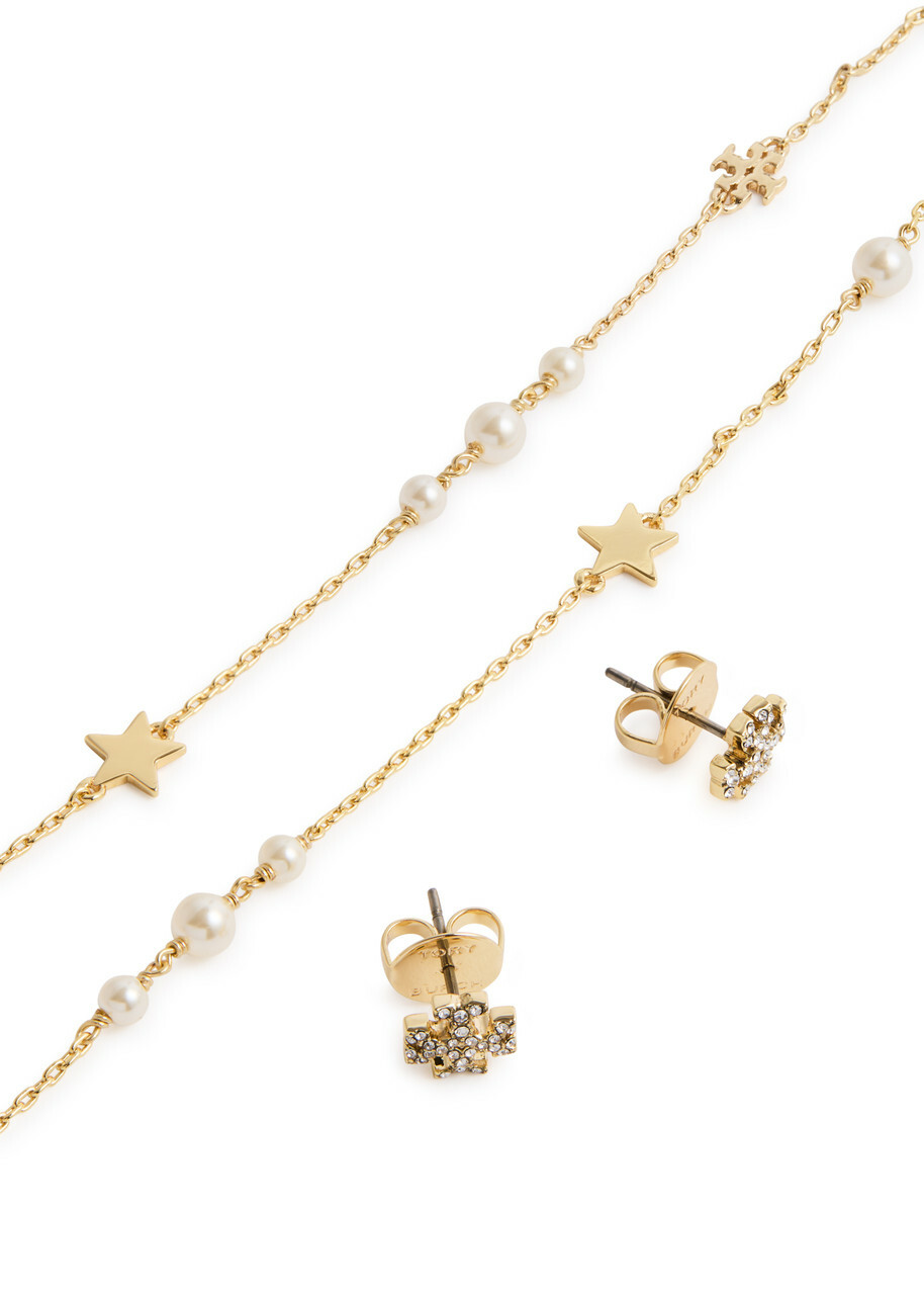 Tory Burch Necklace and Earrings Set shops