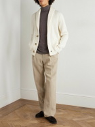 Thom Sweeney - Cashmere and Silk-Blend Rollneck Sweater - Brown