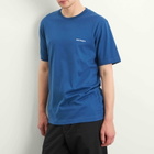 Norse Projects Men's Johannes Organic NORSE Logo Print T-shirt in Estate Blue