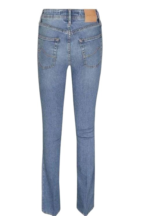 Jacob Cohen Logo Patch Bootcut Jeans