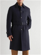 Oliver Spencer - Belted Wool Coat - Blue