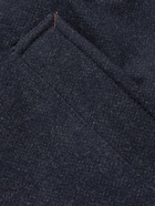 Loro Piana - Caldwell Virgin Wool and Cashmere-Blend Peacoat - Blue