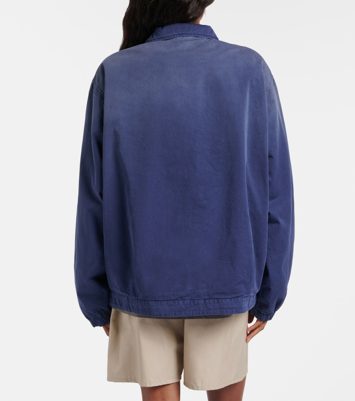Miu Miu Cotton twill blouson jacket