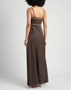 Peserico Womens Maxi dress Dark in Brown