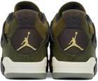 Nike Jordan Green Air Jordan 4 Craft Sneakers
