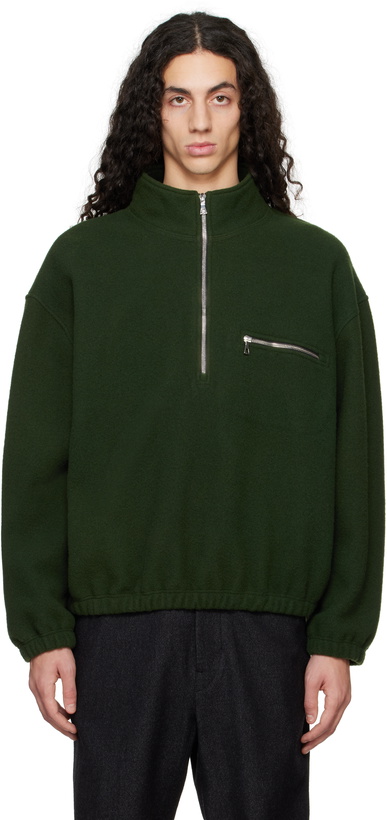 Photo: Rier Green Fleece Sweater