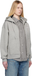 Carhartt Work In Progress Gray Alda Hoodie