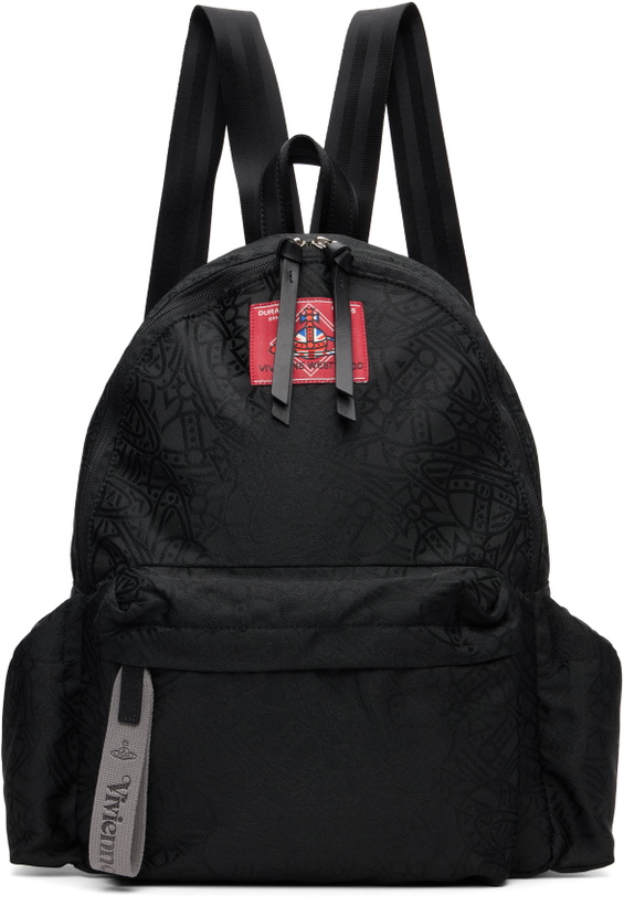 Photo: Vivienne Westwood Black Tangled Orb Jacquard George M Backpack