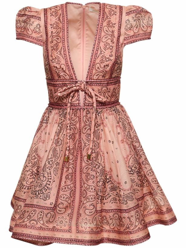 Photo: ZIMMERMANN - Matchmaker Structured Linen Mini Dress