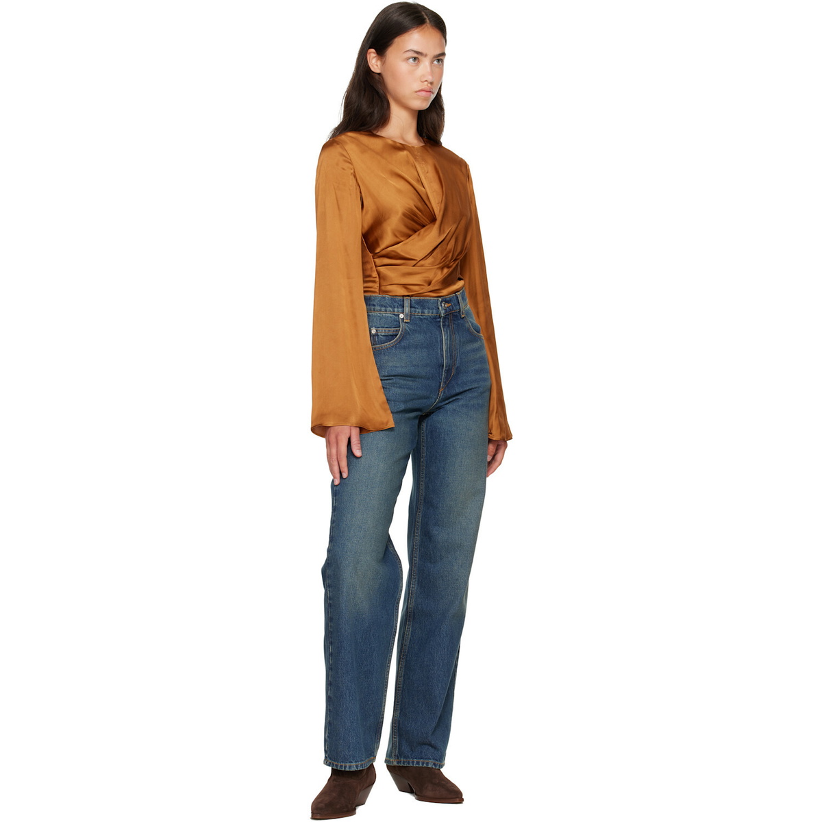 Isabel Marant Navy Dromie Jeans