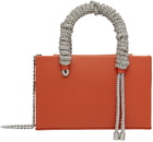 KARA Red Midi Phone Cord Bag