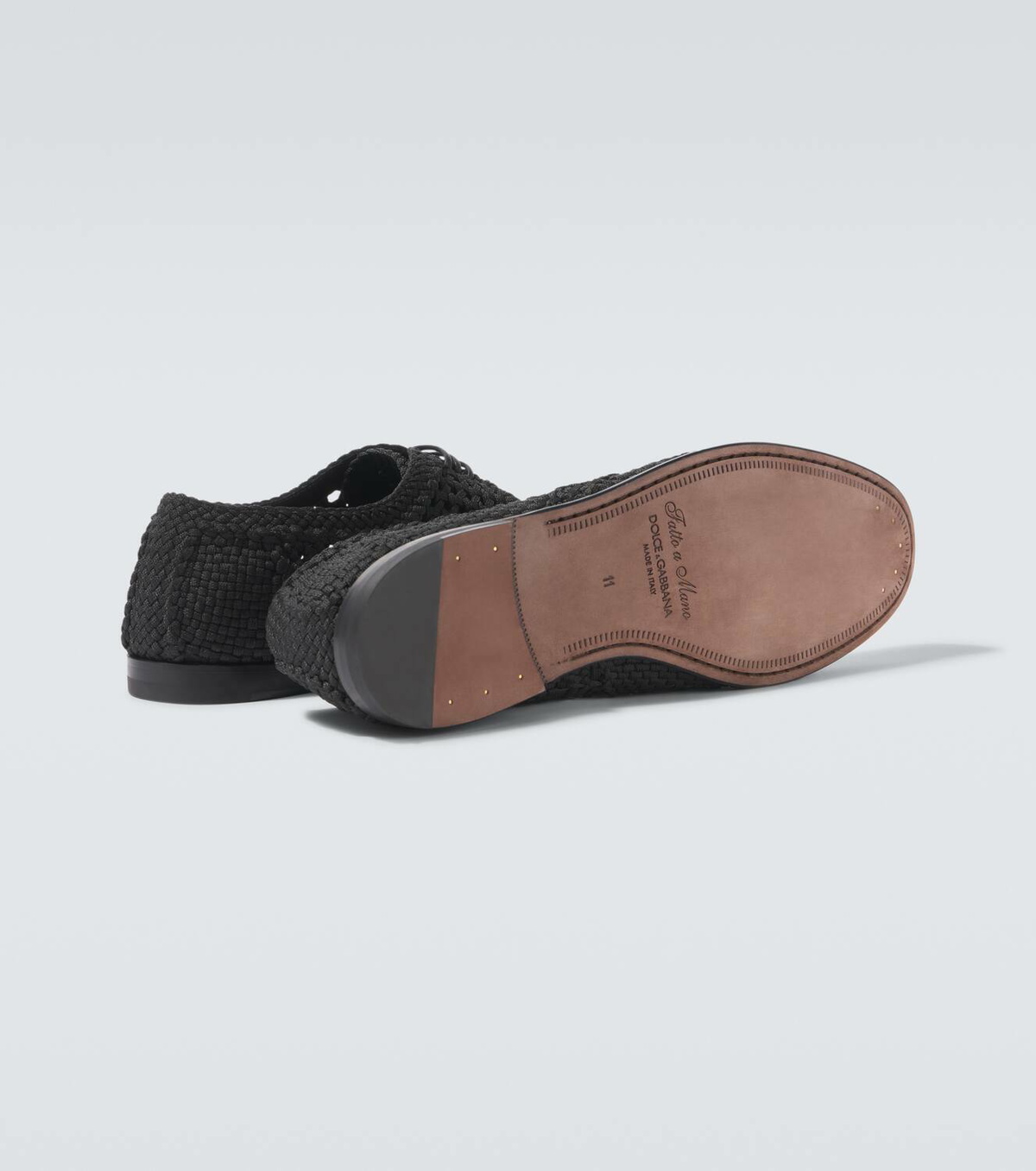 Dolce&Gabbana Woven Derby shoes