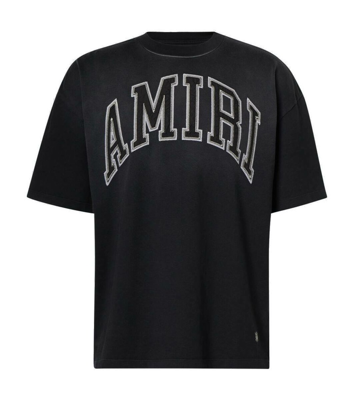 Photo: Amiri Appliqué faded cotton T-shirt