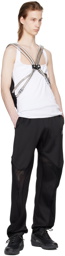 Olly Shinder SSENSE Exclusive Black Tri-Zip Sweatpants
