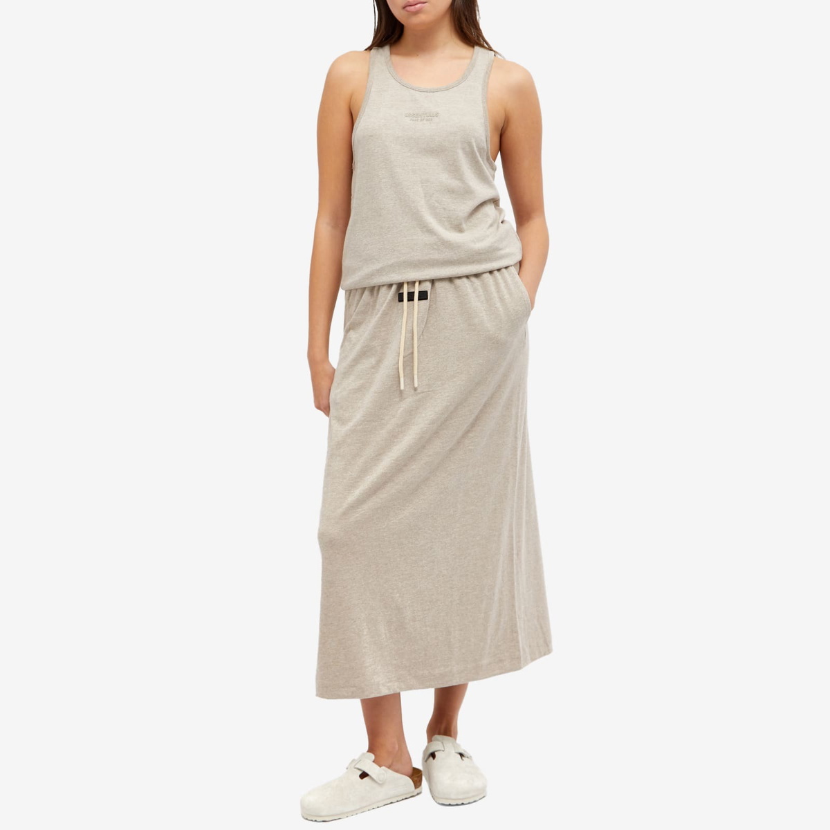 Fear of God ESSENTIALS Women's Essentials Tanktop in Core Heather
