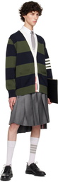 Thom Browne Multicolor 4-Bar Cardigan