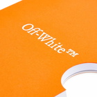 Off-White Notepad in Orange