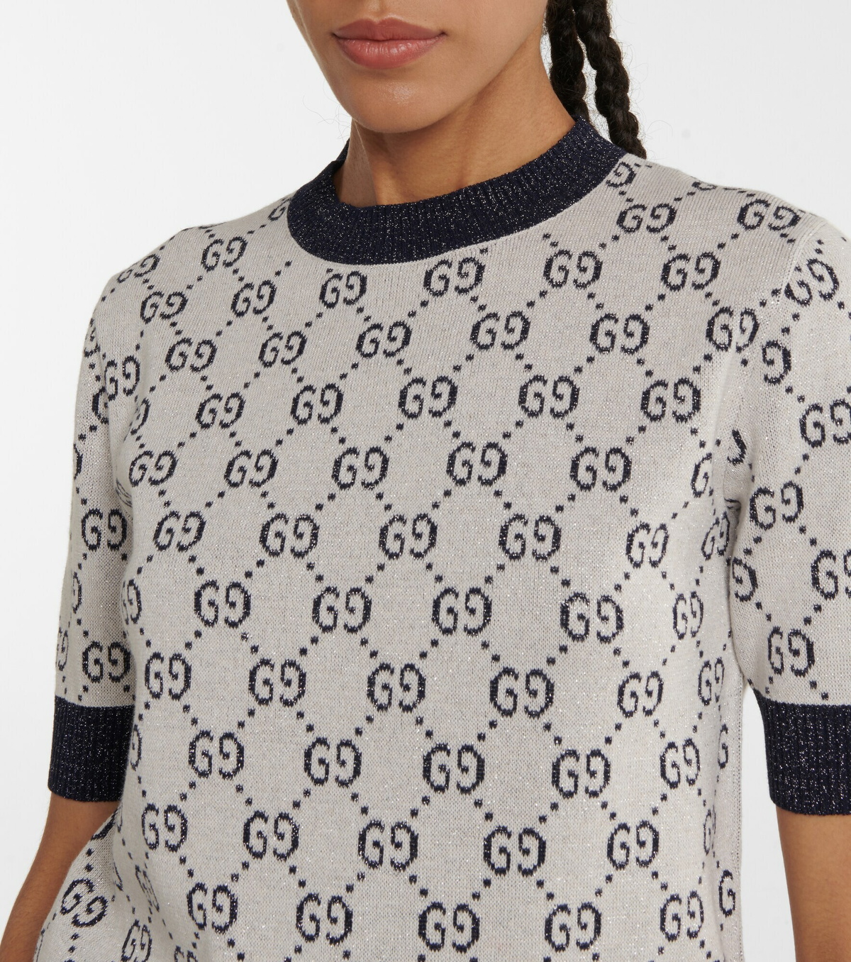 【送料&関税込】Gucci Printed Cotton Top Gucci Printed Cotton T-shirt | White | FARFETCH