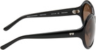 BONNIE CLYDE Black & Brown Princessa Sunglasses