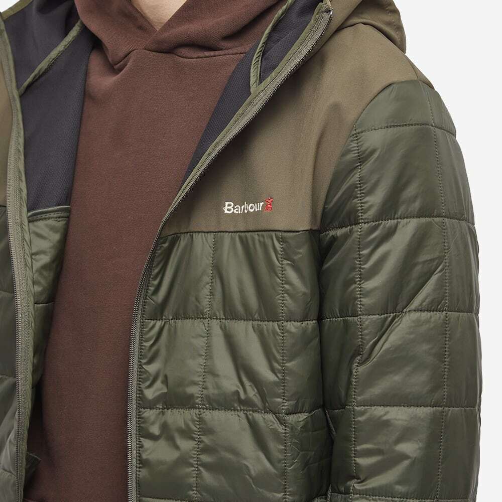 Barbour Men's Stride Jacket in Olive Barbour