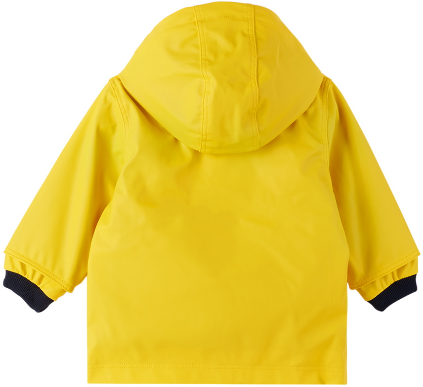 Petit Bateau Baby Yellow Coated Rain Coat Petit Bateau