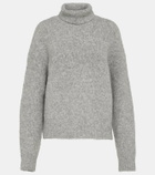 Nili Lotan Sierra alpaca-blend turtleneck sweater
