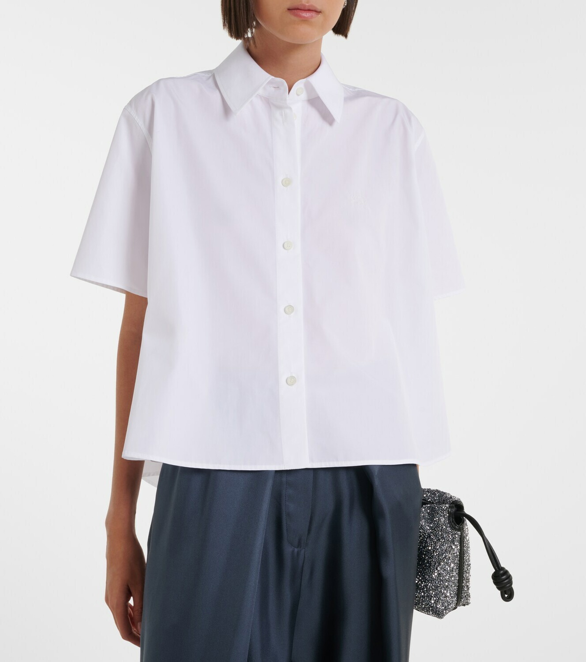 Loewe Double L cotton poplin shirt