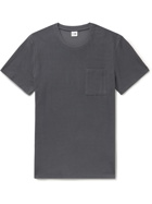 NN07 - Clive Waffle-Knit Cotton and Modal-Blend T-Shirt - Gray