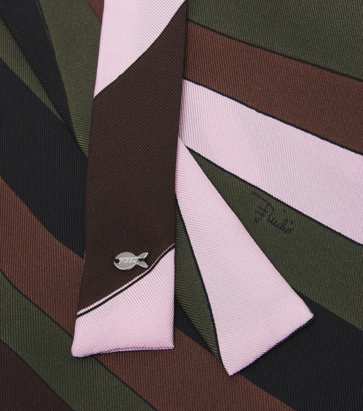 Pucci Iride silk twill head wrap