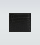 Saint Laurent - East/West embossed leather wallet