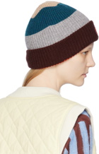 Maison Kitsuné Multicolor Fox Head Beanie