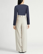Malo Womens Sweater in Navy