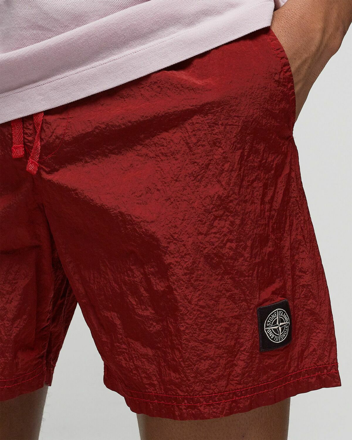 Stone Island Short Red Mens Sport & Team Shorts Stone Island