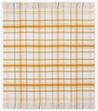 Burberry Checked reversible wool and cashmere throw