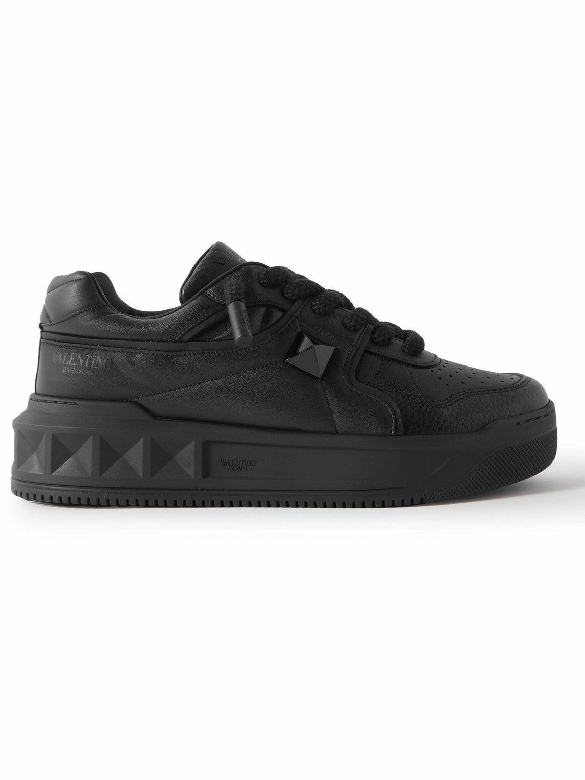Valentino Garavani Multicolor Leather Athletic Sneakers