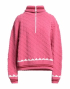 Bernadette Womens Turtleneck Fuchsia