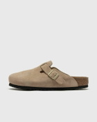 Birkenstock Boston BS Suede Leather Brown Womens Casual Shoe