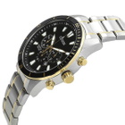 Citizen Chronograph Quartz Black Dial Two-Tone Mens Watch AN8184-89E