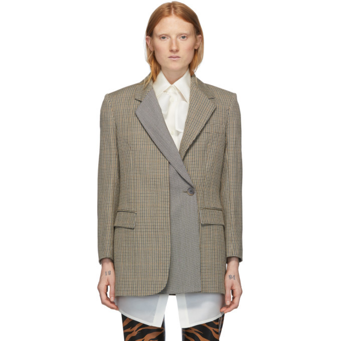 Photo: Ports 1961 Brown Wool Single-Button Blazer