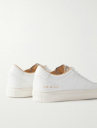 Common Projects - Court Classic Suede-Trimmed Leather Sneakers - White
