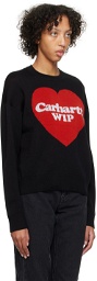 Carhartt Work In Progress Black Heart Sweater