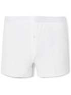 CDLP - Stretch-Lyocell Boxer Shorts - White