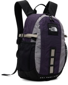 The North Face Purple & Black Hot Shot Mini Backpack