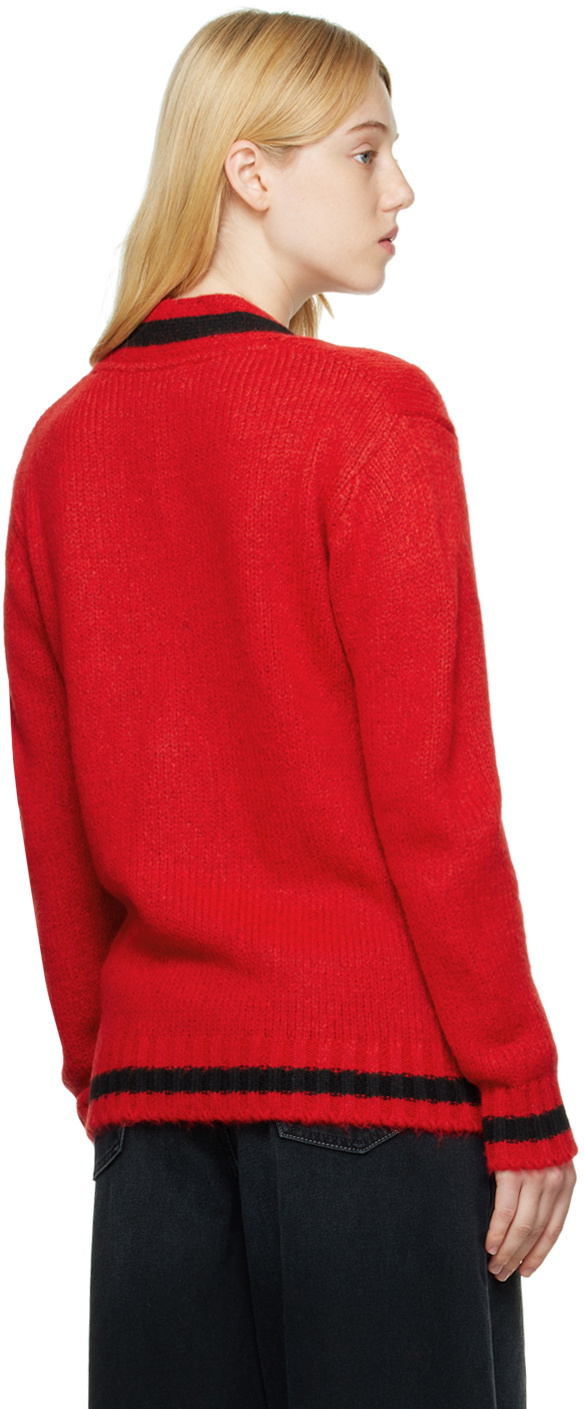 Thames MMXX. Red Courting Cardigan