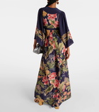 Etro Floral silk crêpe de chine maxi dress