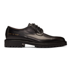 Common Projects Black Leather Derbys